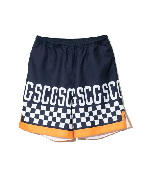 「go slow caravan」 ハーフパンツ FREE パープル メンズ_画像2