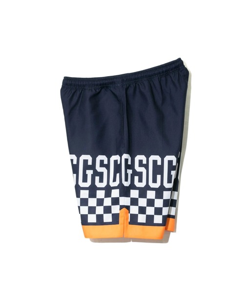 「go slow caravan」 ハーフパンツ FREE パープル メンズ_画像6