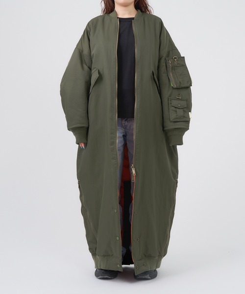 コート アウター 「Yellow by TAKAHISA MASUDA」MA-1 ROMPERS レディース メンズの画像