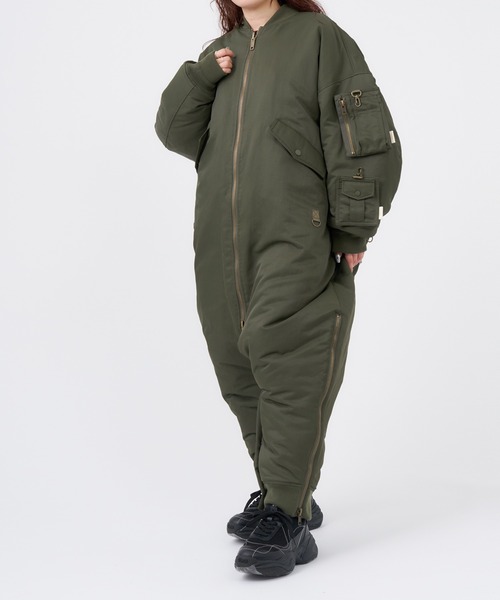 コート アウター 「Yellow by TAKAHISA MASUDA」MA-1 ROMPERS レディース メンズの画像