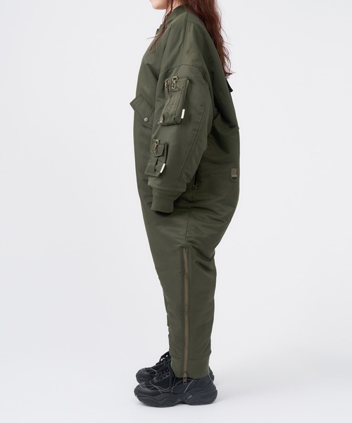 コート アウター 「Yellow by TAKAHISA MASUDA」MA-1 ROMPERS レディース メンズの画像