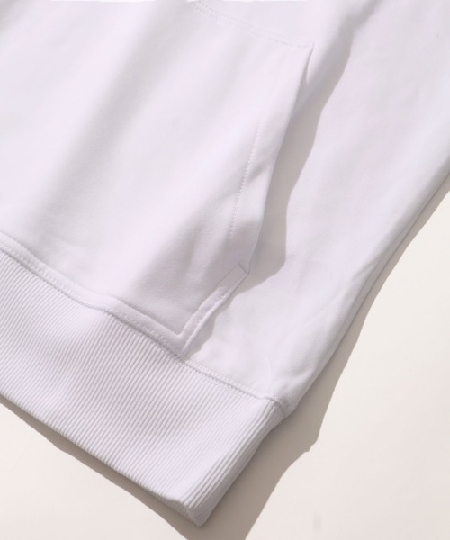 「Calvin Klein Jeans」 プルオーバーパーカー M ホワイト メンズ_画像6
