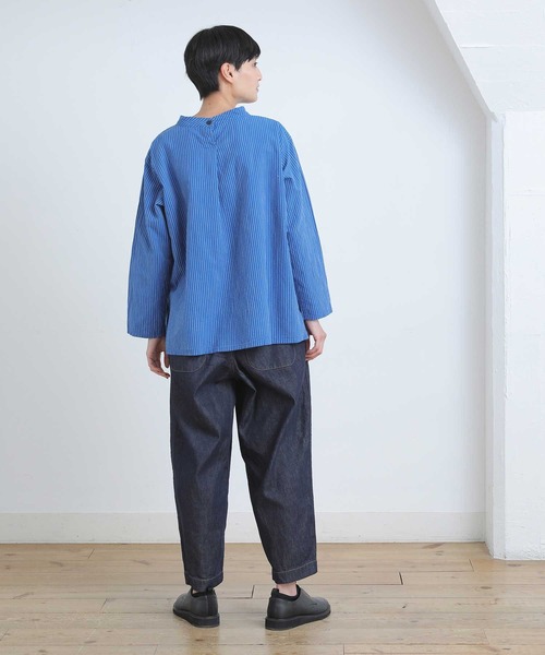 「Plantation」 長袖ブラウス M size ホワイト レディース_画像7