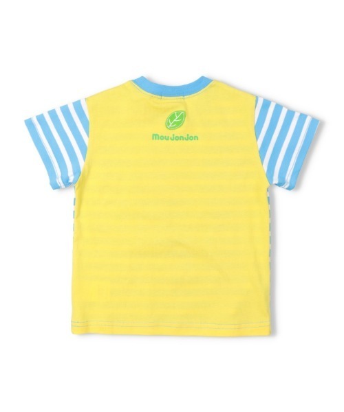 moujonjon（ムージョンジョン） tシャツ てんとう虫・クワガタボーダー 
