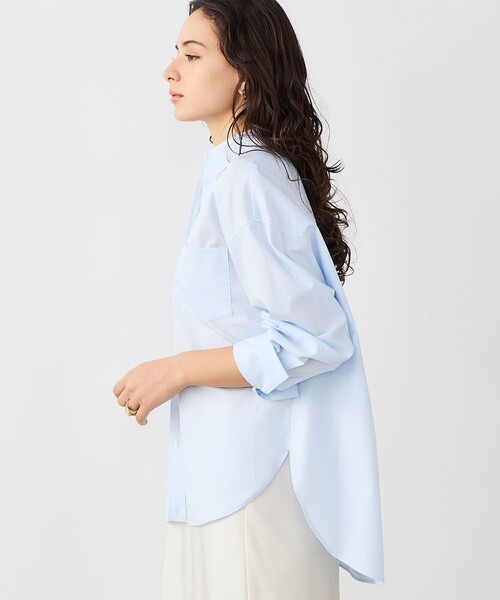 NOLLEY'S Sophi（ノーリーズソフィー） 長袖シャツ 38 サックスブルー