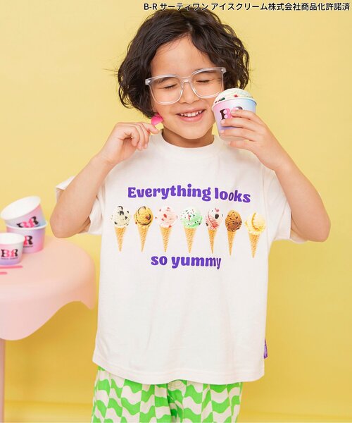 BREEZE（ブリーズ） tシャツ 「リンク」サーティワン グラフィック