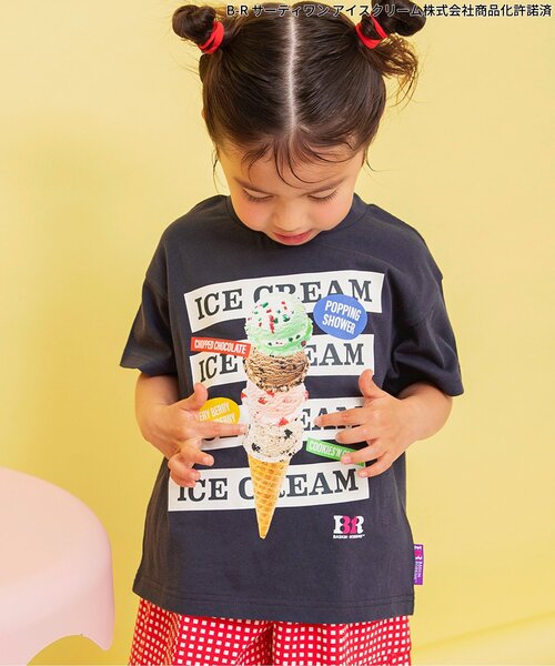 BURBERRY アイスクリームプリント Tシャツ 4Y BREEZE（ブリーズ） tシャツ 「リンク」サーティワン グラフィック