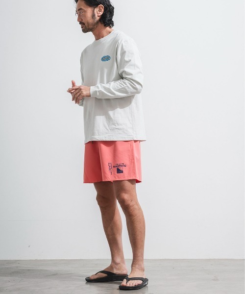 「OFFSHORE」 長袖Tシャツ L ブラウン メンズ_画像3