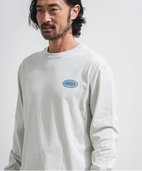 「OFFSHORE」 長袖Tシャツ L ブラウン メンズ_画像8