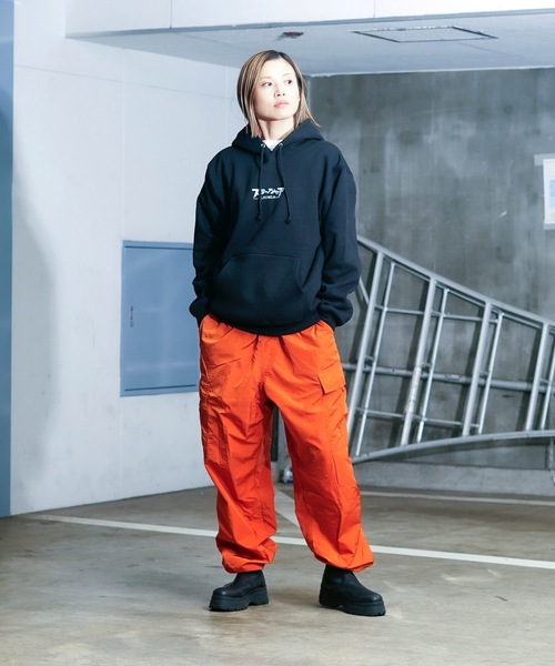 「THRASHER」 プルオーバーパーカー X-LARGE ブラック メンズ_画像3