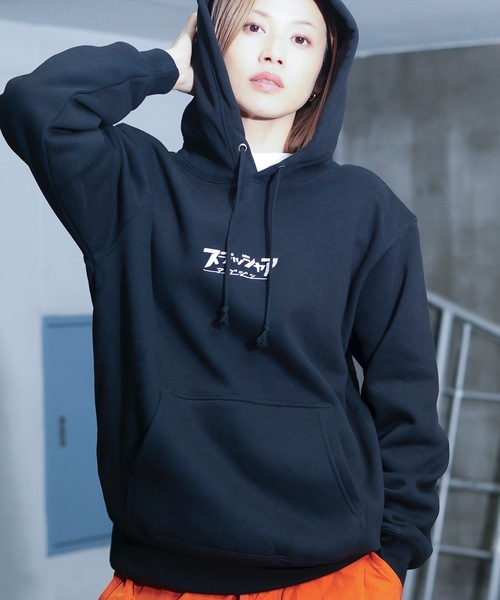 「THRASHER」 プルオーバーパーカー X-LARGE ブラック メンズ_画像6