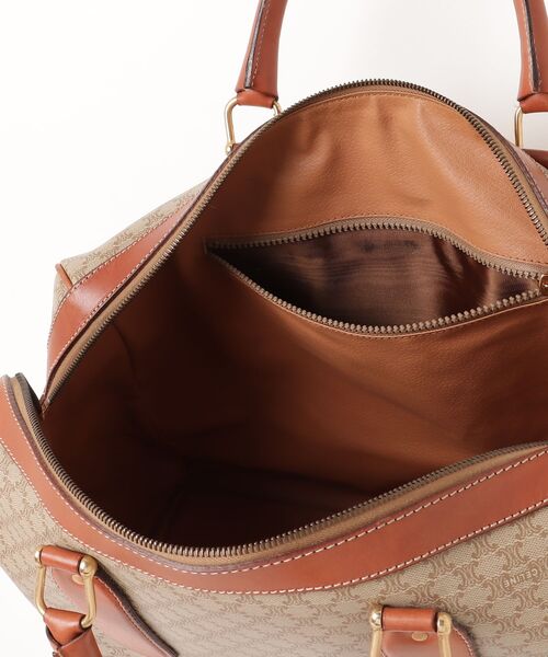 CELINE ブラウンボストンバッグ CELINE（セリーヌ） ボストンバッグ - ブラウン レディース : ZOZOTOWN