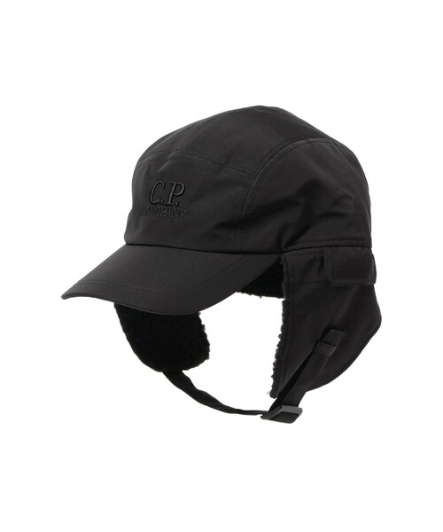 【新品未使用】 C.P. COMPANY ベースボールキャップ ブラック C.P. COMPANY（シーピーカンパニー） キャップ 帽子 メンズ C.P.