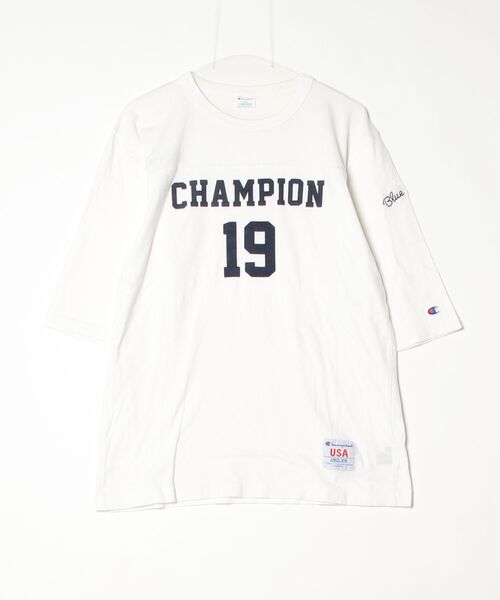 Champion（チャンピオン） 7分袖カットソー 170 ホワイト レディース