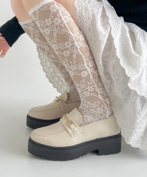 Shoes in Closet ローファー 超軽量厚底 プラットフォーム