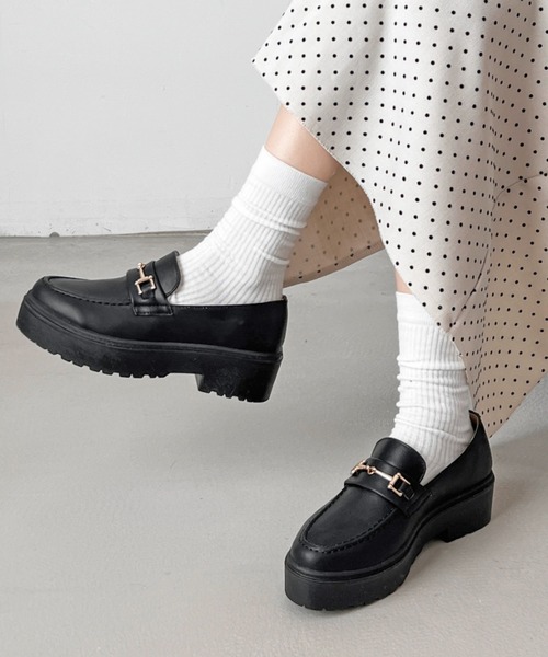 Shoes in Closet ローファー 「新色D.BR/エナメル追加」超軽量