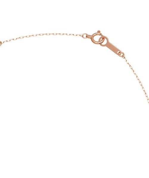 4℃（ヨンドシー） ネックレス K10 ピンクゴールド ダイヤモンド