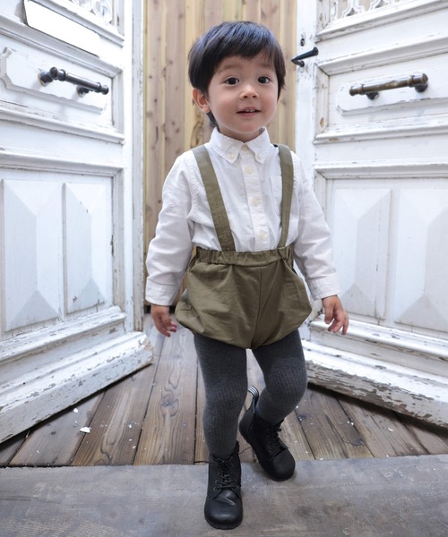 カニかま様　bitnabi セットアップ＋かぼちゃパンツ　授乳服 SweetMommy(授乳服&マタニティ) ベビー服 ロンパース リネン風