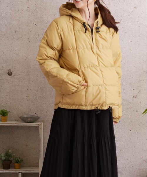 ダウンコート ダウンジャケット 「Crecent Down Works/クレセントダウンワークス」HOODED PULLOVER (UN)の画像