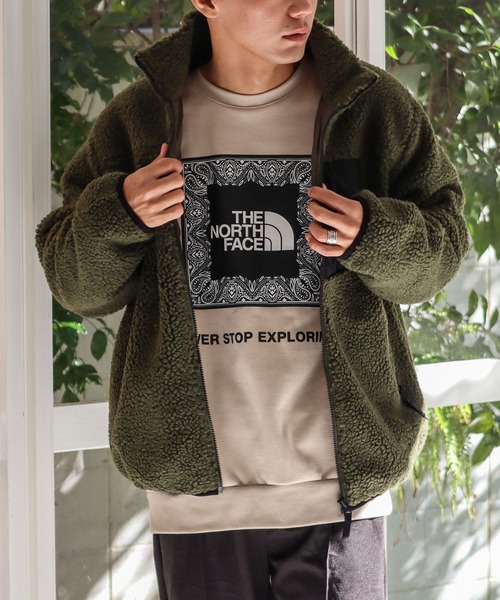 ブルゾン アウター ボアハイネックZIPブルゾン レディース メンズ