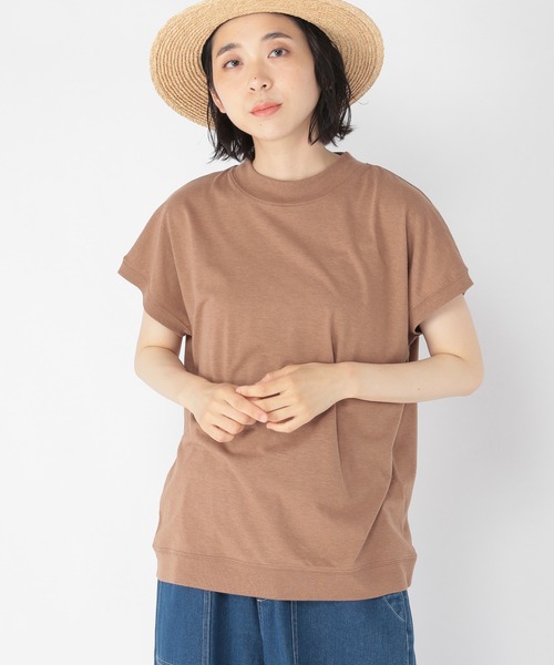 Tシャツ Tシャツ チビハイネックプルオーバー 汗じみ防止 格安店 汗じみ防止