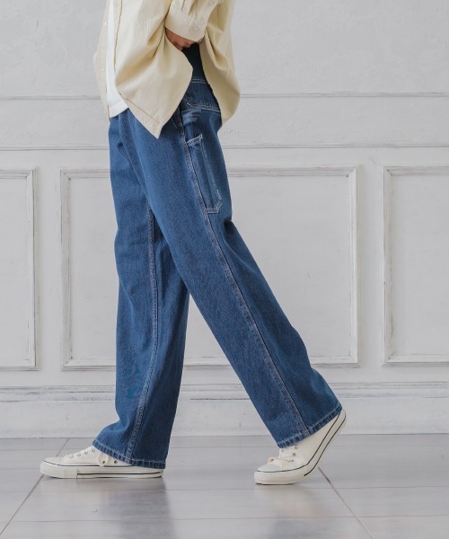 高評価新品 パンツ デニム ジーンズ ワイド デニム ペインターパンツ ZOZOTOWN PayPayモール店 - 通販 - PayPayモール 即納お得