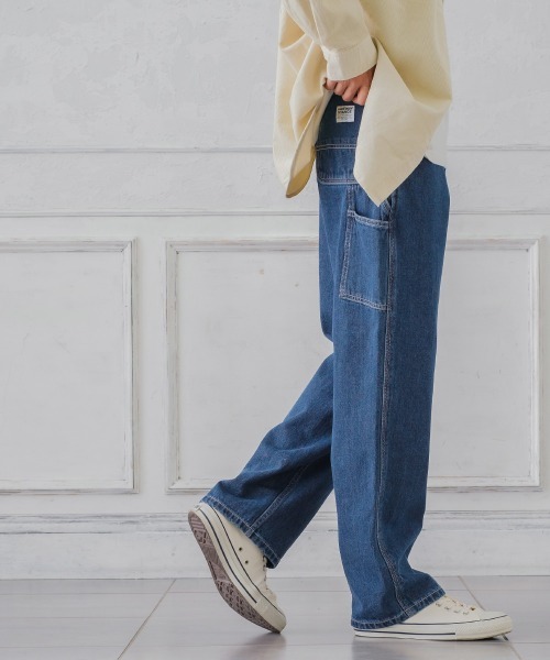 高評価新品 パンツ デニム ジーンズ ワイド デニム ペインターパンツ ZOZOTOWN PayPayモール店 - 通販 - PayPayモール 即納お得