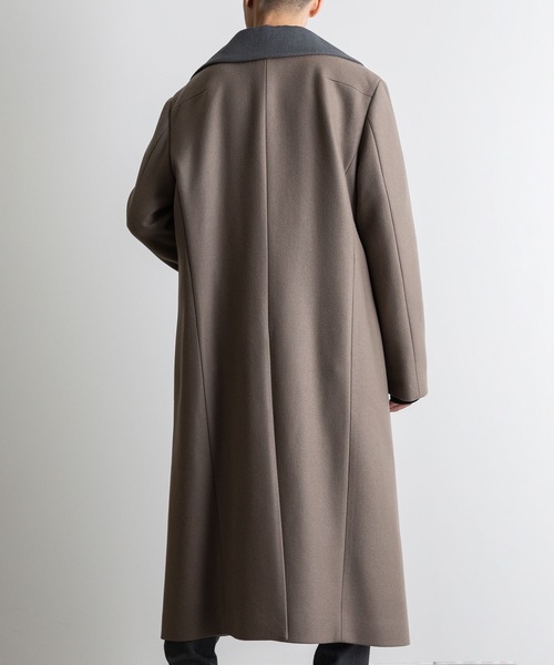 チェスターコート コート STAND COLLAR COAT メンズの画像