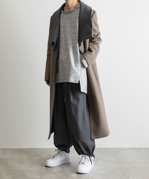 チェスターコート コート STAND COLLAR COAT メンズの画像