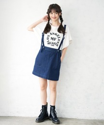 スカート デニム DENIM STRAP SKIRT