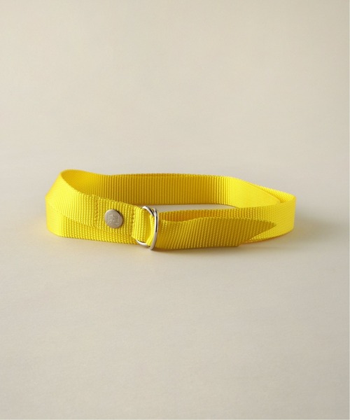 JULY NINE ベルト 【JULY / ジュライナイン】 W RING NYLON WEB BELT