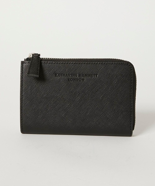 KATHARINE HAMNETT LONDON メンズ財布 美品！ KATHARINE HAMNETT（キャサリンハムネット） 二つ折り 財布 メンズ