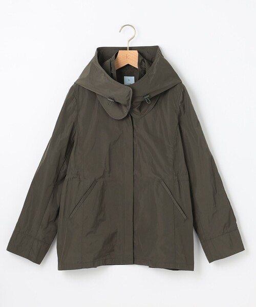 組曲（KUMIKYOKU） コート アウター 「洗える」ライトフーディ