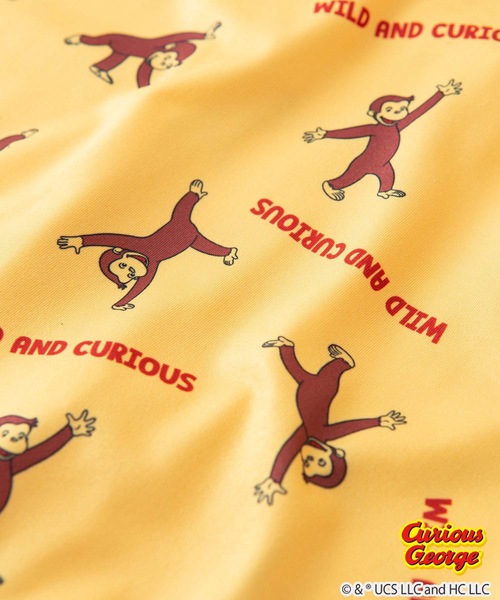 LB/S ボクサーパンツ 「CURIOUS GEORGE/おさるのジョージ」総柄