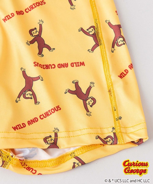 ジョージ商品ページ LB/S ボクサーパンツ 「CURIOUS GEORGE/おさるのジョージ」総柄