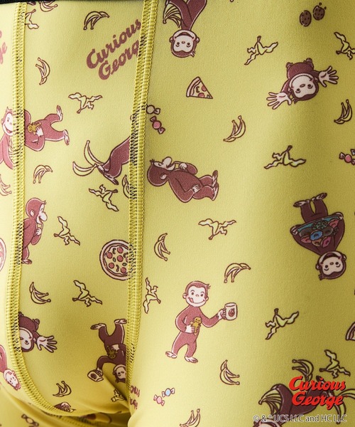 LB/S ボクサーパンツ 「CURIOUS GEORGE/おさるのジョージ」総柄