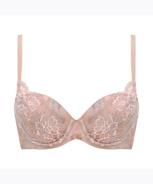 AMOSTYLE ブラジャー 夢みるブラ スカイヴェール「E，Fカップ