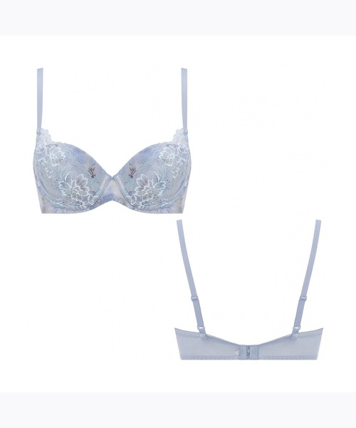 AMOSTYLE ブラジャー 夢みるブラ スカイヴェール「E，Fカップ