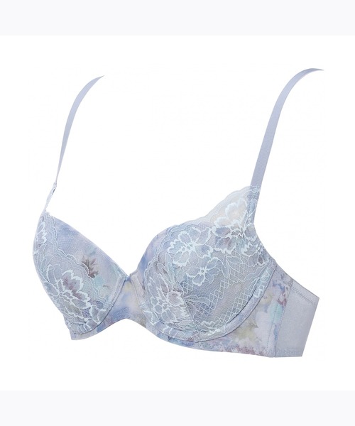 AMOSTYLE ブラジャー 夢みるブラ スカイヴェール「E，Fカップ