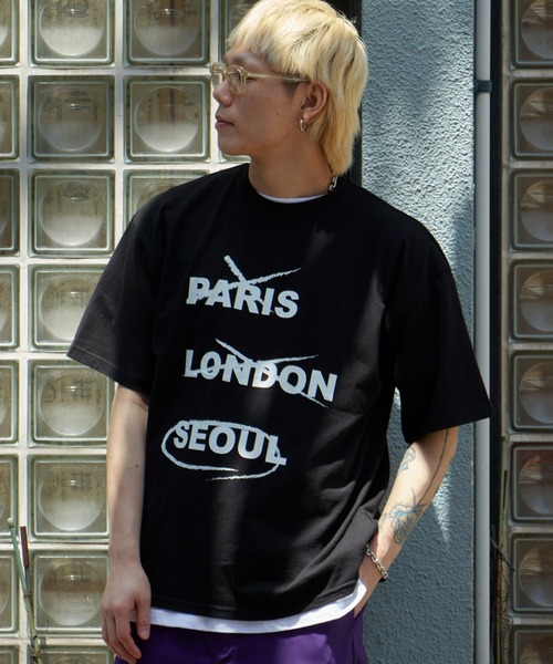 NO NEED（ノーニード） tシャツ SEOUL/ソウル ビッグシルエット クルー