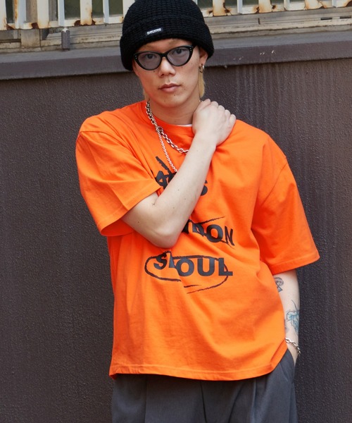 NO NEED（ノーニード） tシャツ SEOUL/ソウル ビッグシルエット クルー