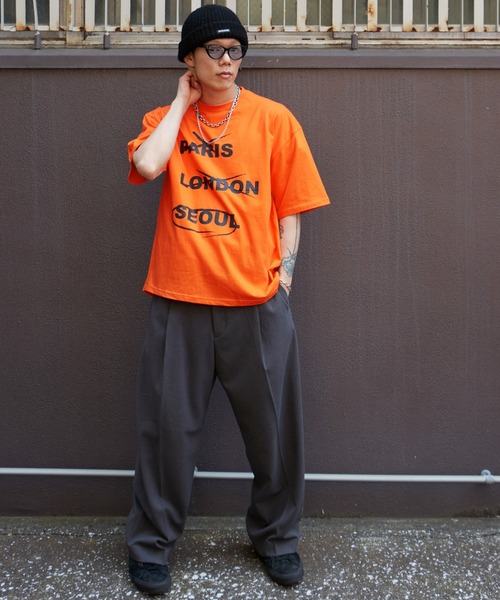 NO NEED（ノーニード） tシャツ SEOUL/ソウル ビッグシルエット クルー