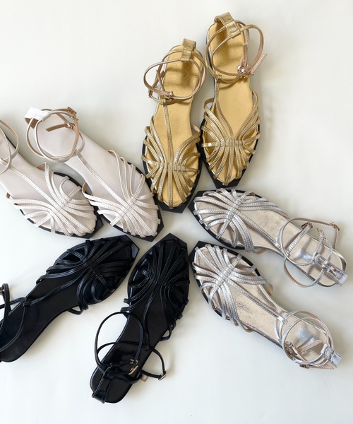 Velour Pointed Mule ミュール　パンプス &g'aime】スクエアミュールチャンキーサボ SQUARE MULE CHUNKY