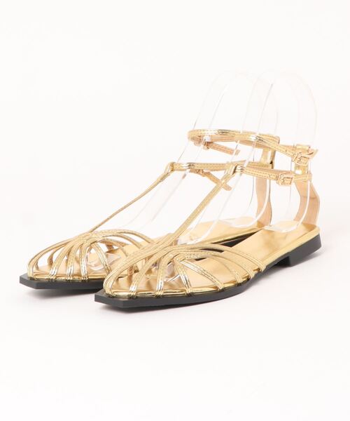 Velour Pointed Mule ミュール　パンプス &g'aime】スクエアミュールチャンキーサボ SQUARE MULE CHUNKY