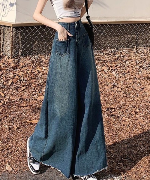 COO+i（クーイ） ジーンズ デニム デニムパンツ ハイウエストデニム