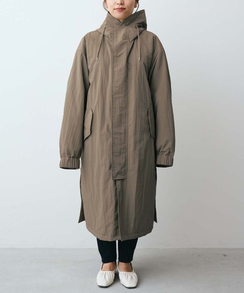 MEDE19F コート アウター チェック グリーン ブラウン MEDE19F コート アウター チェック グリーン ブラウン