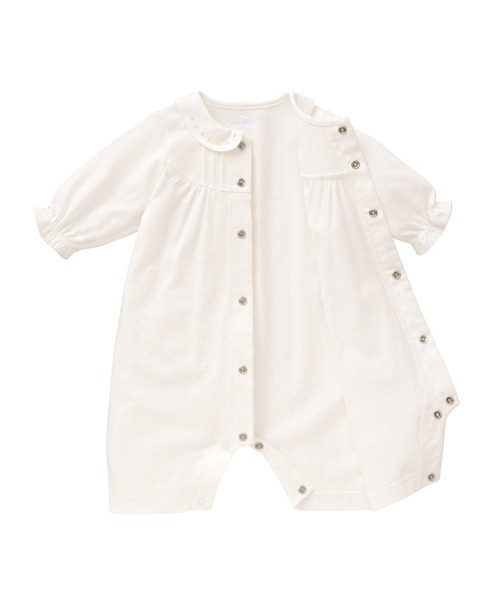 ベビー服 ロンパース 襟付きプレオールの画像