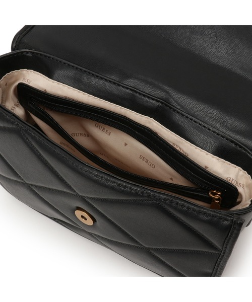 【ブラック(BLA)】GUESS ハンドバッグ (W)CILIAN Top Handle Flap GUESS｜GUESS ハンドバッグ (W)CILIAN Top Handle Flap | Rakuten