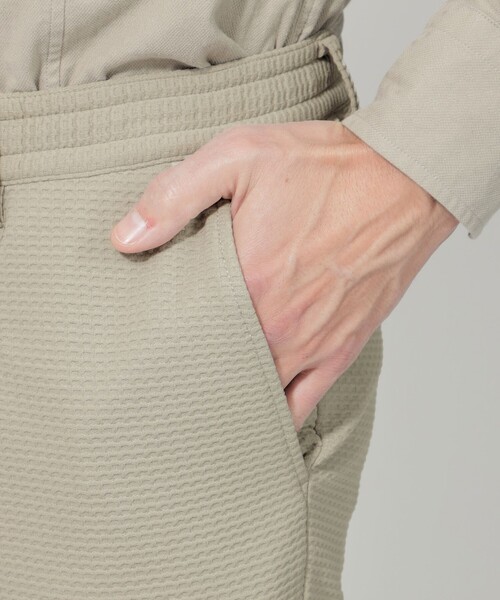 EPOCA UOMO パンツ 「セットアップ」ウェーブワッフルパンツ