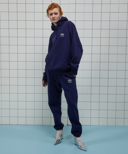 MAISON SPECIAL（メゾンスペシャル） パーカー Connecting Embroidery